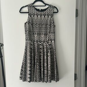 Cynthia Rowley Black and White Dress